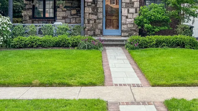 Drainage area of a Colorado home